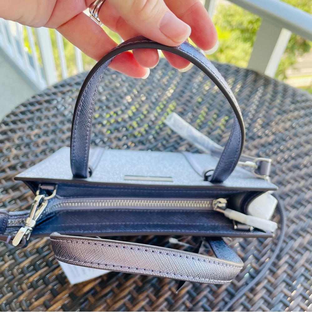 NWT- Kenzie Tote glitter mixed in top handle or crossbody options - Picture 4 of 10